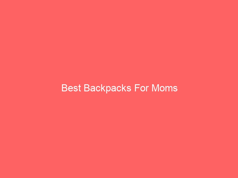 Read more about the article Best Backpacks For Moms