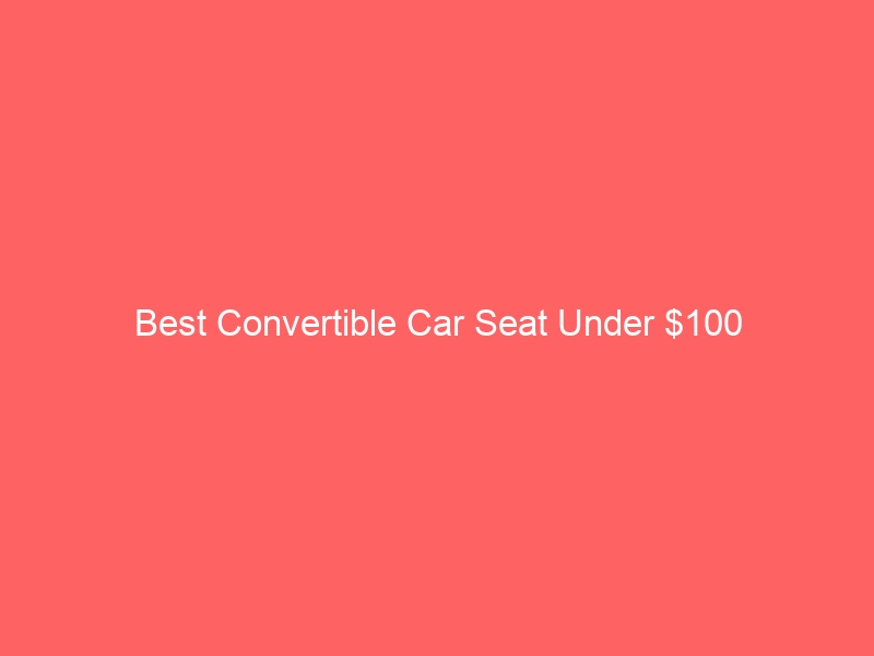 Read more about the article Best Convertible Car Seat Under $100