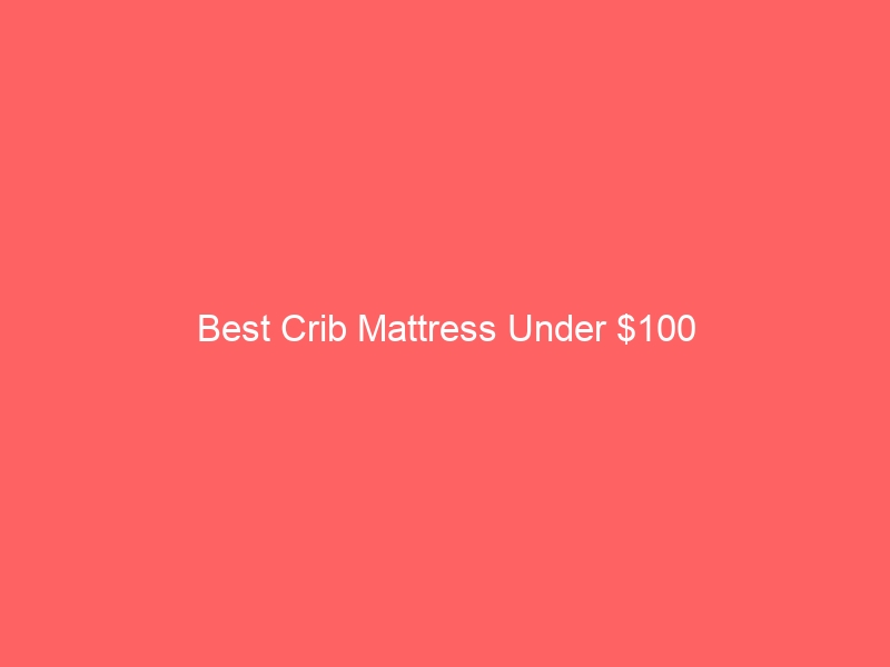 Read more about the article Best Crib Mattress Under $100