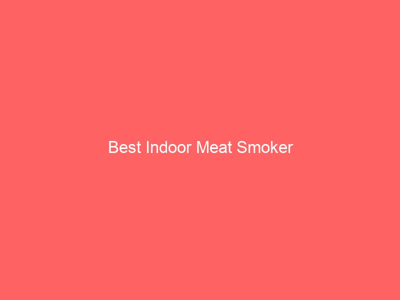 Read more about the article Best Indoor Meat Smoker