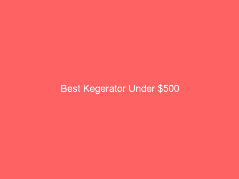 Read more about the article Best Kegerator Under $500