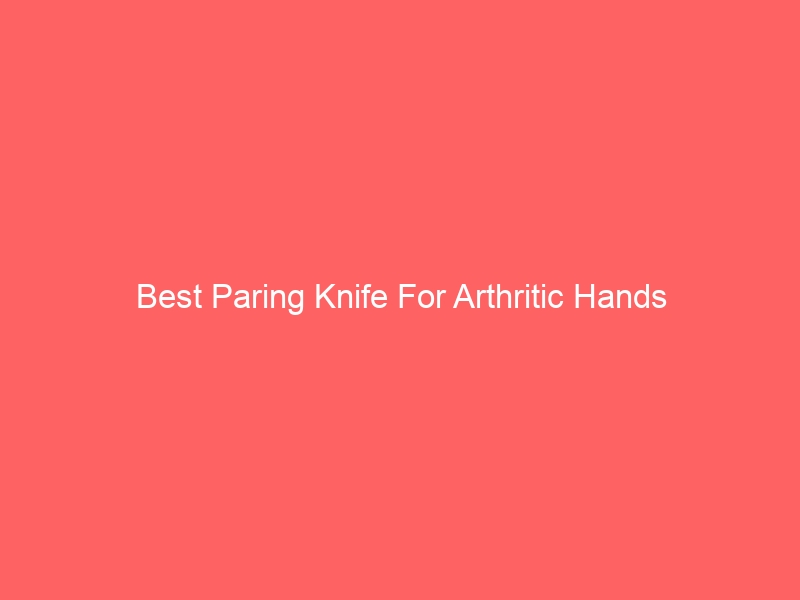 Read more about the article Best Paring Knife For Arthritic Hands