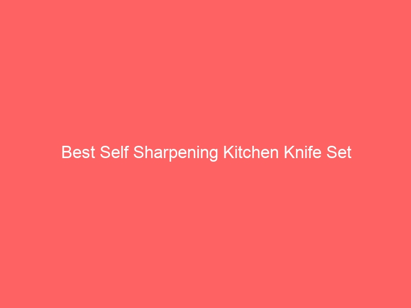 Read more about the article Best Self Sharpening Kitchen Knife Set